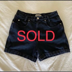 Vintage Palmetto’s Jean Wear Shorts - High Waisted